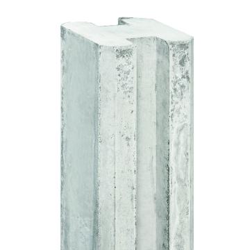 Betonstolpe Ende model Reest hvid/grå 115 x 115   Med fals Flere Længder 