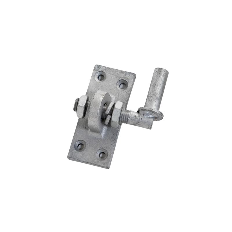 Stabelhængsel Tap Ø16 38 x 5 mm Justerbare Hængsler til Montering af Hegnslåger PETER-HOLMBERG 