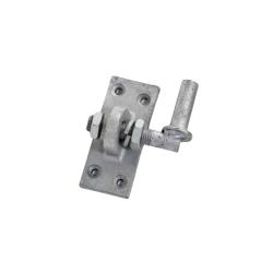 Stabelhængsel Tap Ø16 38 x 5 mm Justerbare Hængsler til Montering af Hegnslåger PETER-HOLMBERG 