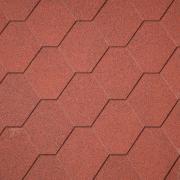 Hexagon Selvklæbende sekskantet Rød TagShingels PETER-HOLMBERG 