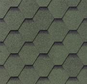 Hexagon Selvklæbende sekskantet Grøn tagShingels PETER-HOLMBERG 