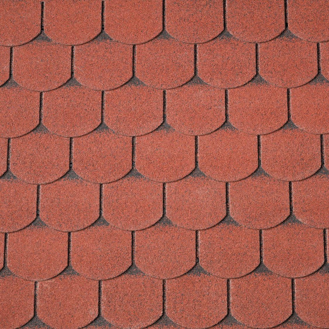 Tagshingles Halvrund 