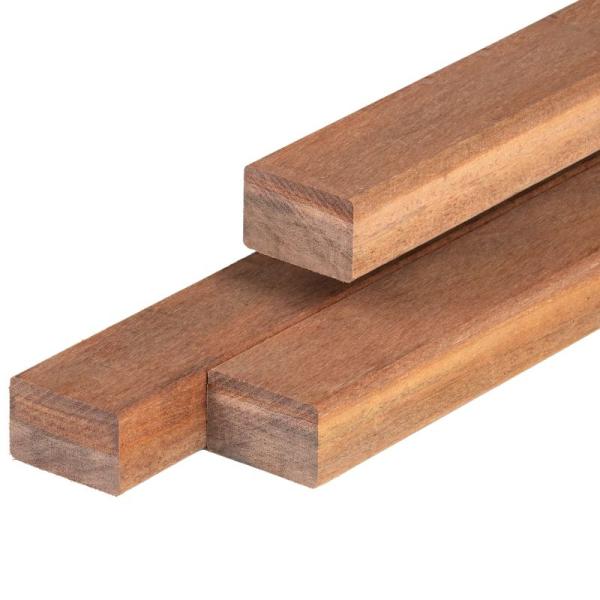 45 x 70 mm Hårdttræs strøer Angelim Pedra  Høvlet Flere Varianter 