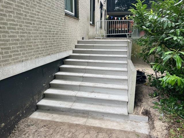 Trappetrin I Beton klar til montering Flere Varianter  PETER-HOLMBERG