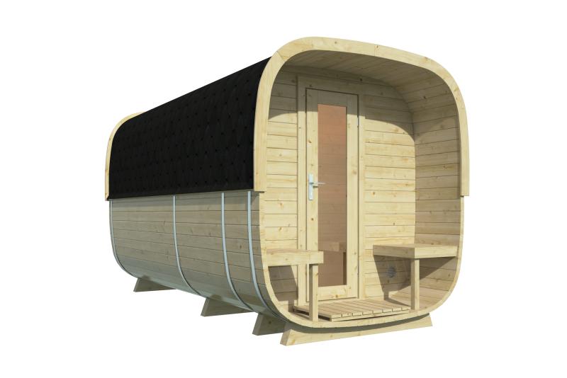 Sauna Cube 390 cm I 38 mm PETER-HOLMBERG