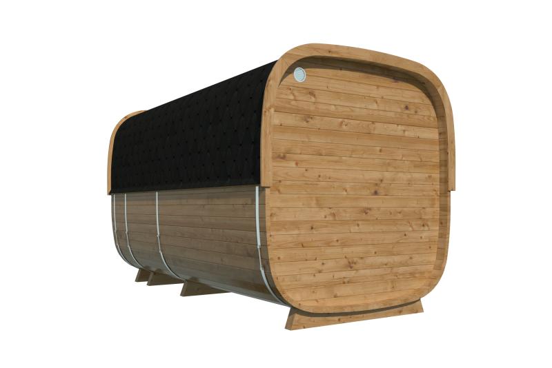 Sauna Cube 390 cm i Thermowood – 42 mm PETER-HOLMBERG 