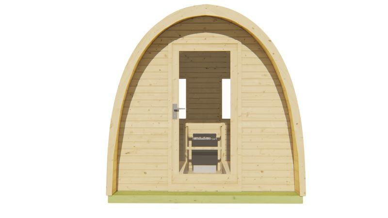 Sauna POD 260 cm I 38 mm PETER-HOLMBERG 