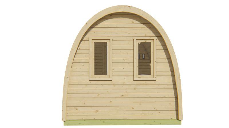 Sauna POD 260 cm I 38 mm PETER-HOLMBERG 