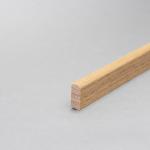 Massiv eg forkantliste 9 x 23 x 2420 mm – 1 rundkant, matlak PETER-HOLMBERG