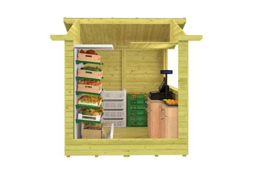 Salgsbod / Kiosk 6 m2  PETER-HOLMBERG 1