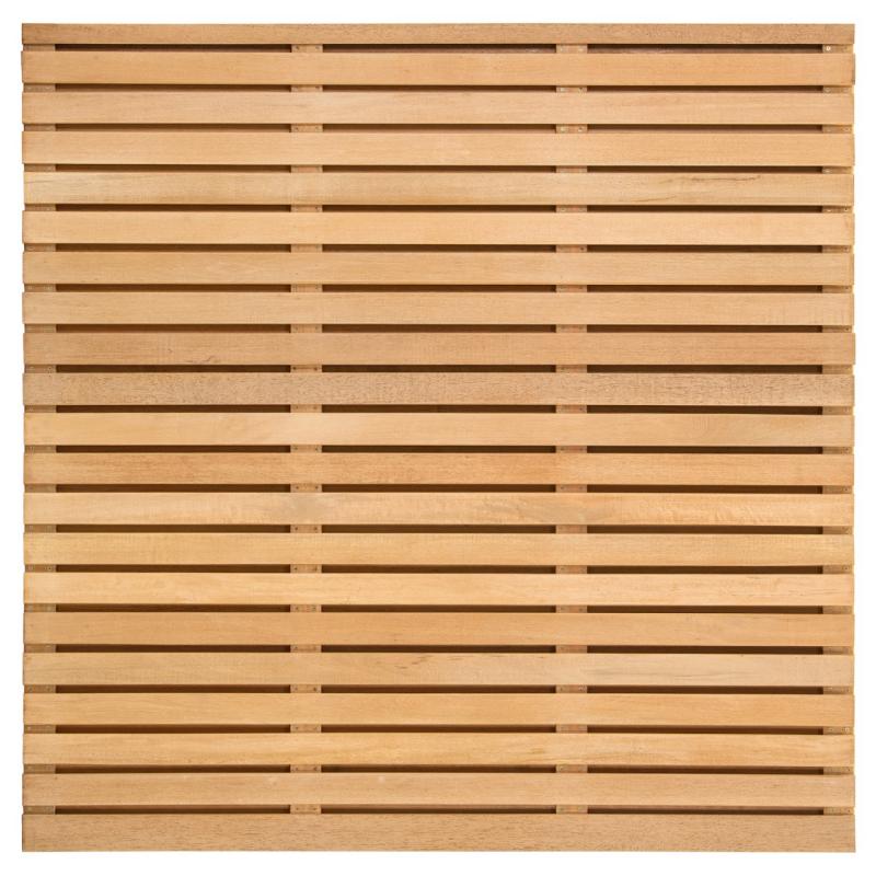Eksklusivt Bangkirai Havehegn 180x180 cm - Holdbart Hårdttræ med ...