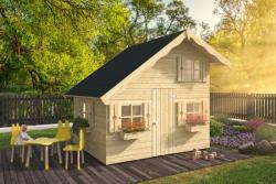 Legehus i træ  Iloa 3,9 m² med hems PETER-HOLMBERG  