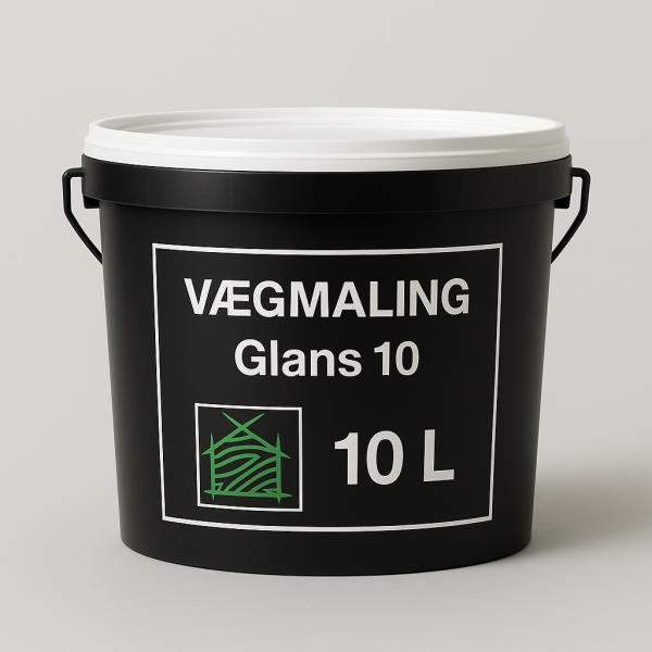 Vægmaling Glans 10 - 10 Liter 
