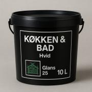 Køkken & Bad Glans 25 væg- vådrumsmaling PETER-HOLMBERG 