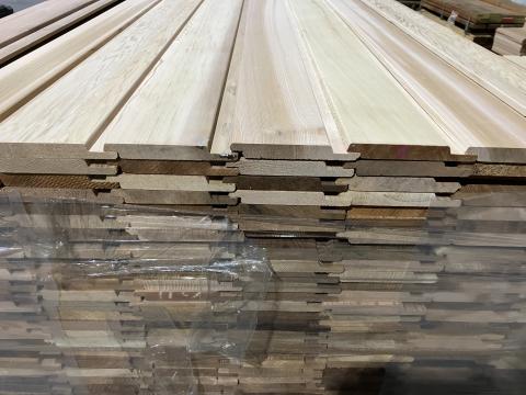 Western Red Cedar Facade I flere Varianter I PEFC