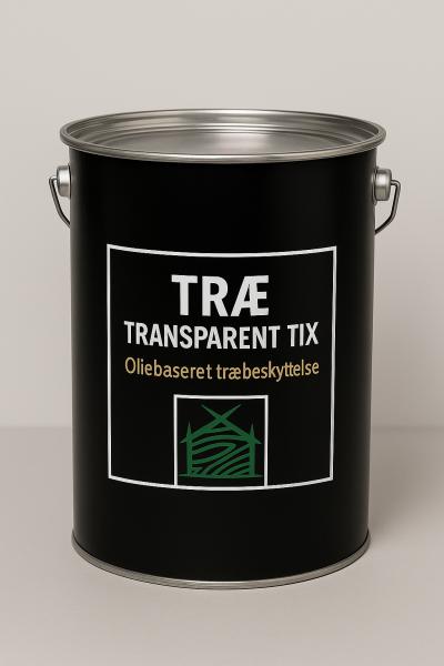 Transparent Træbeskyttelse Alkyd – 5 liter