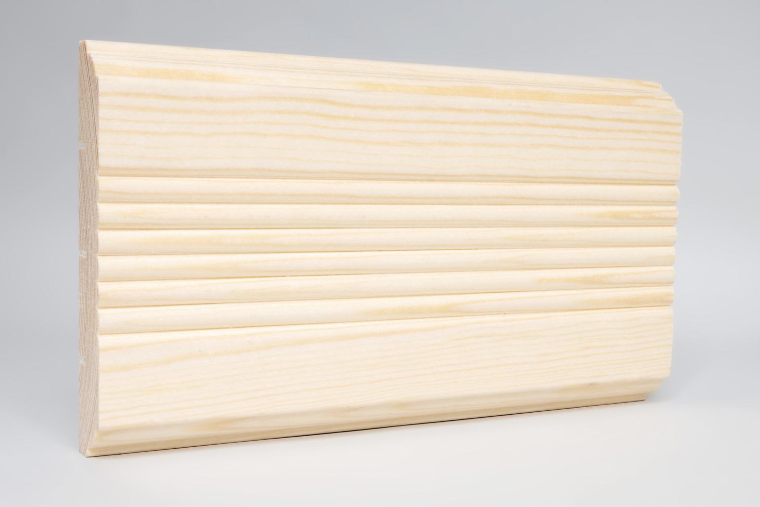 Dekorationsliste 19 x 115 x 2400 mm – Fyr – Ubehandlet (Massiv) PETER-HOLMBERG 1