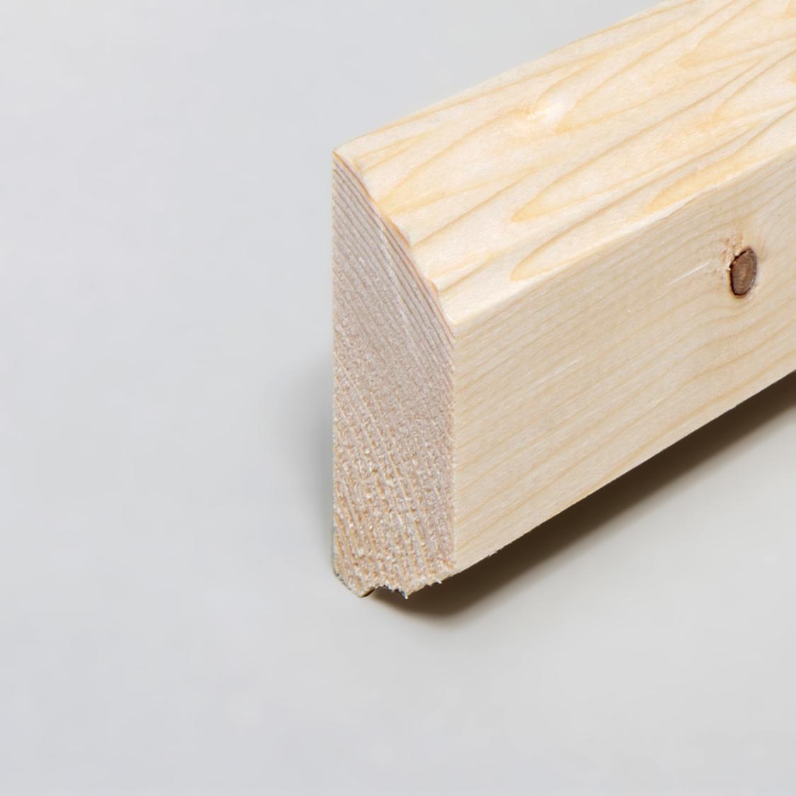 Dekorationsliste 19 x 44 x 2700 mm Ubehandlet Gran PETER-HOLMBERG 1