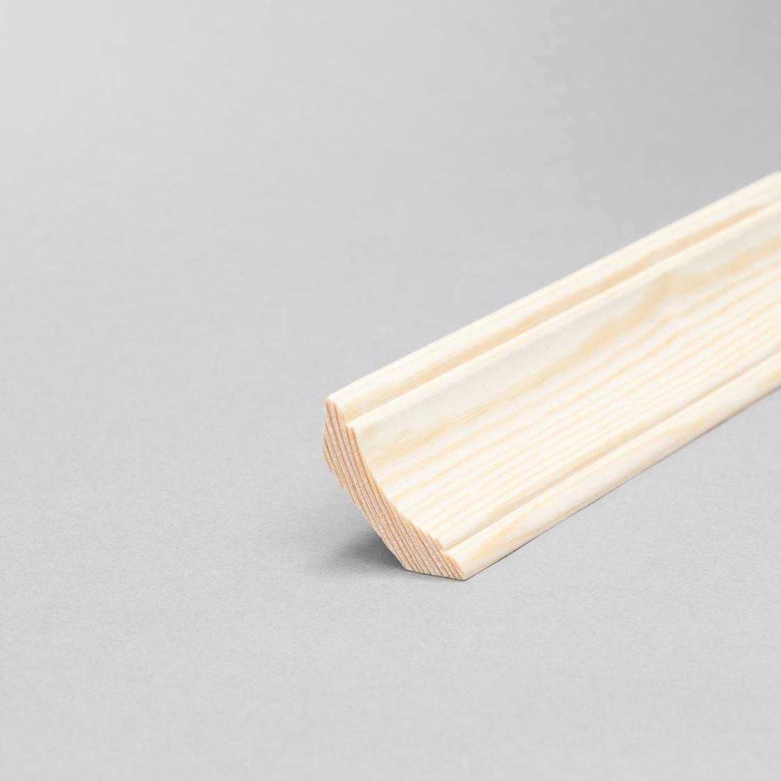 Dekorationsliste 29 x 29 x 2400 mm Ubehandlet Fyr PETER-HOLMBERG 