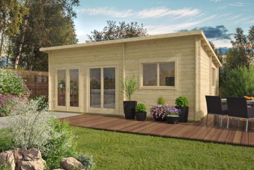 44 mm Bjælke hytter 700 x 530 cm 4 værelser PETER-HOLMBERG