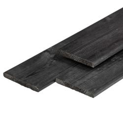 16 x 140 mm Sortmalet Høvlet Fyrretræ – PEFC-  Underbrædder / Udhængsbrædder PETER-HOLMBERG