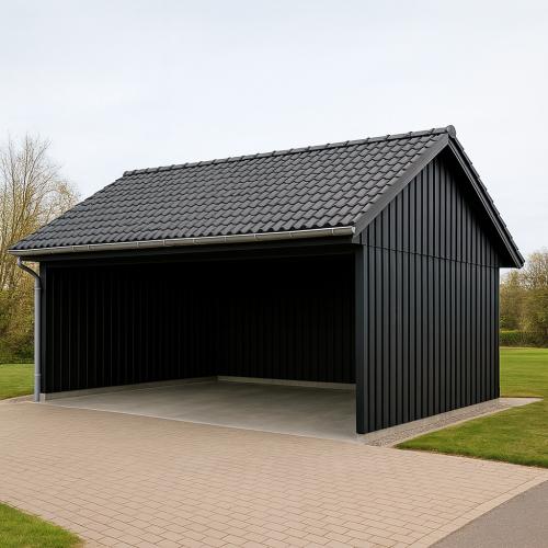 Carport med Facadebeklædning PETER-HOLMBERG 1