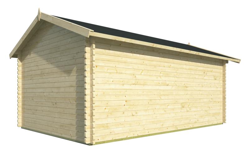 Garage 44 mm i Gran – 340 x 520 cm PETER-HOLMBERG 