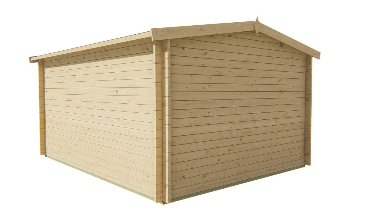 Bjælkehytte Jenny – 40 mm – 14,2 m² PETER-HOLMBERG 