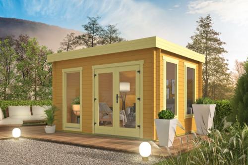 Bjælkehytte Jason havehus 40 mm 10,6 m2 PETER-HOLMBERG 