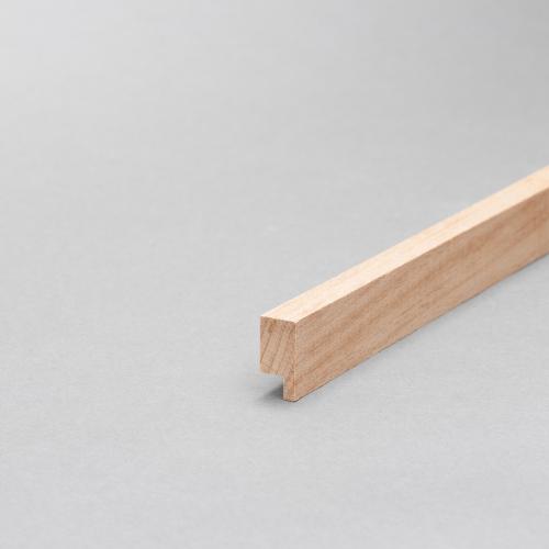 Falsliste Massiv Bøg 10 x 20 x 1000 mm PETER-HOLMBERG