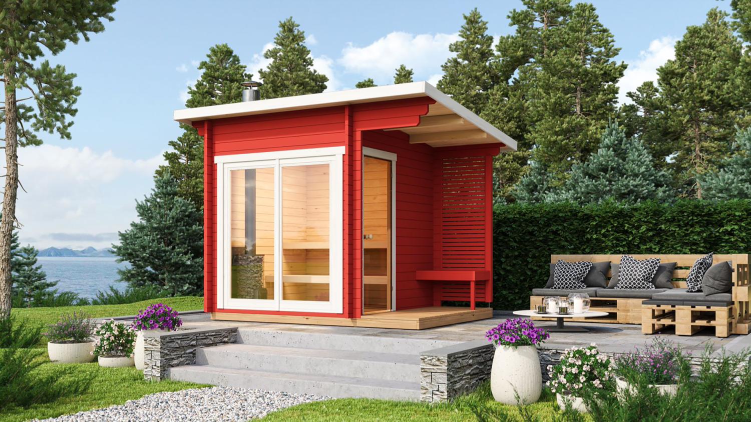 Saunahus Tampera 40 mm PETER-HOLMBERG 