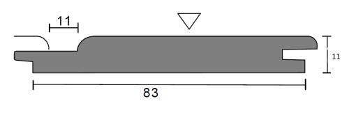 Sauna Cedertræ Med fer & Not PETER-HOLMBERG 