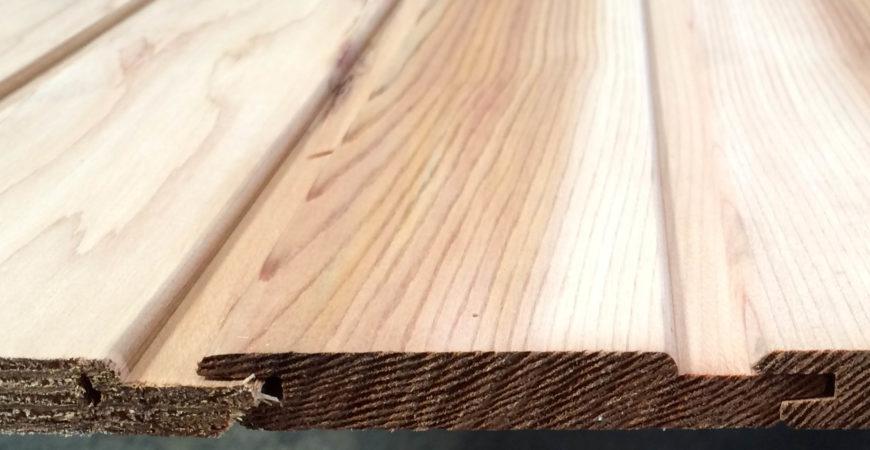 Sauna Cedertræ Med fer & Not PETER-HOLMBERG 