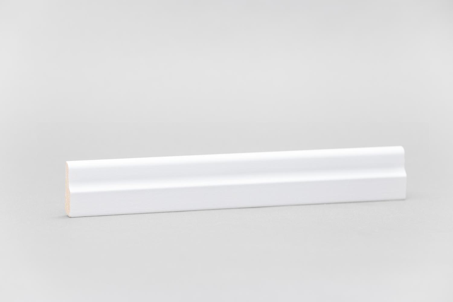 Fodliste 7 x 23 x 2400 mm Fyr Massiv Hvid FSC PETER-HOLMBEG