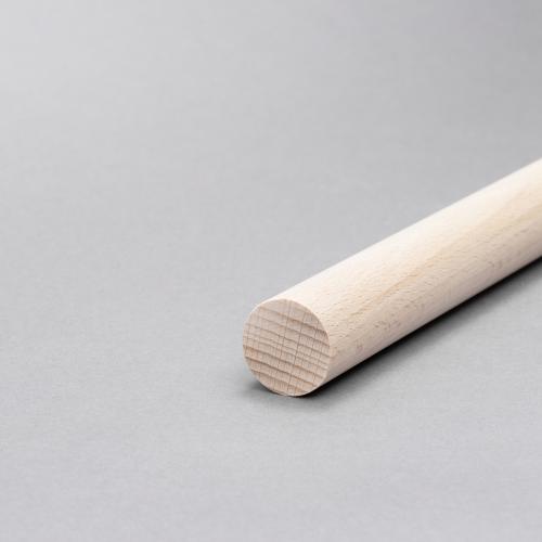 Rundstok Ø 25 x 25  Bøg PETER-HOLMBERG