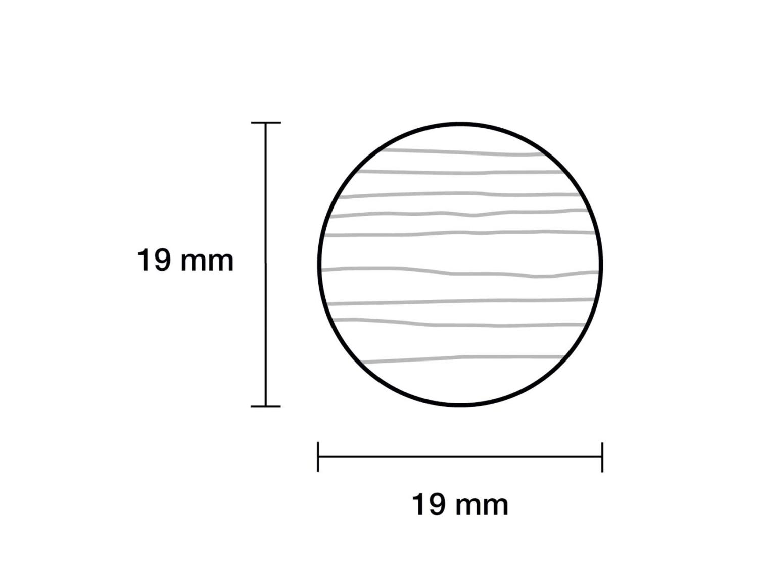 Rundstok Ø19 mm fyr PETER-HOLMBERG