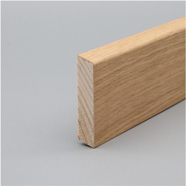 14 x 65 mm fodliste med ægte egefiner Mat lak PEFC PETER-HOLMBERG