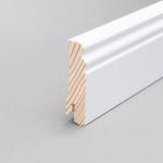 Almue Fodliste Fyr 18 x 70  mm Hvid Ral 9016 Massiv FSC PETER-HOLMBERG