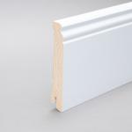 Almue Fodliste Fyr 18 x 115  mm Hvid Ral 9016 Massiv FSC PETER-HOLMBERG 