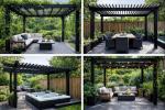 Douglas stolpe sort Pergola PEFC PETER-HOLMBERG