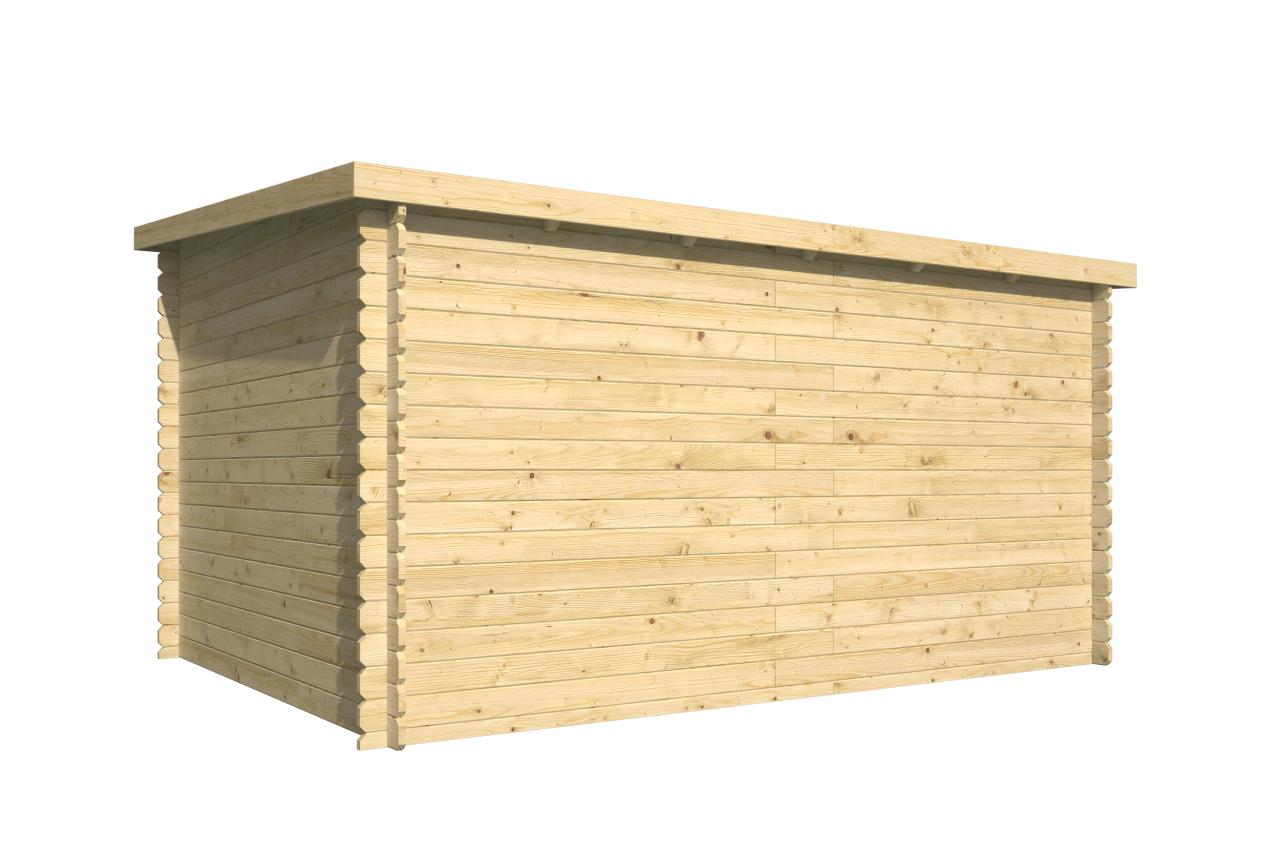 Havehus Bjerringbro 28 mm 380 x 278 cm 10,5 m2 PETER-HOLMBERG