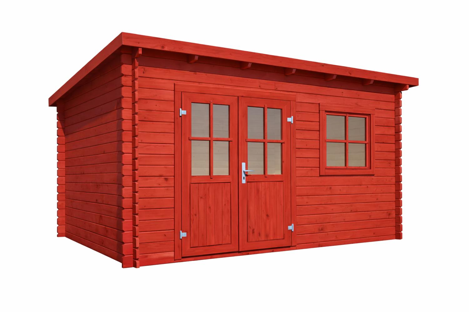 Bjælkehytte Maribo 28 mm 9,5 m2 PETER-HOLMBERG 