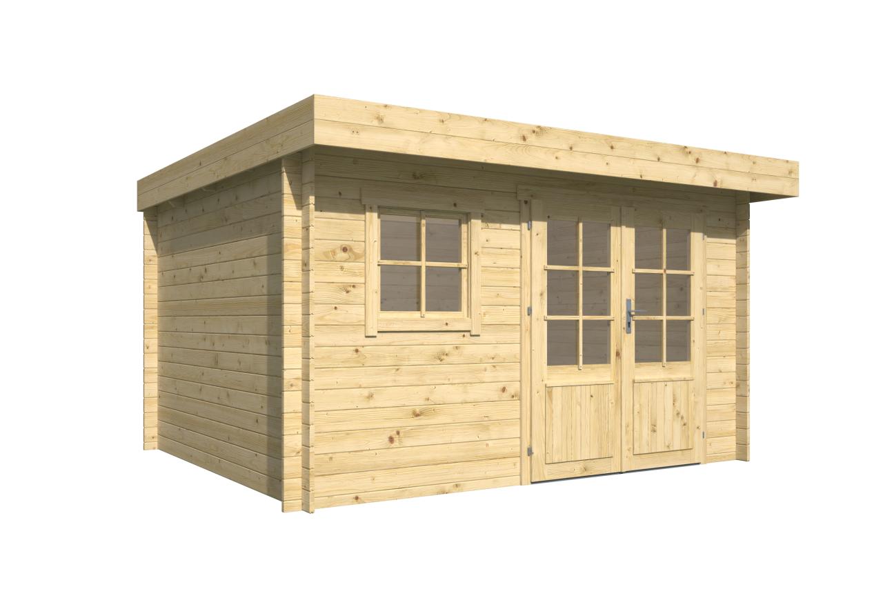 Bjælkehytte Maribo 28 mm 9,5 m2 PETER-HOLMBERG 