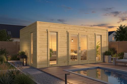 Havehus Middelfart 28 mm – 17 m² PETER-HOLMBERG