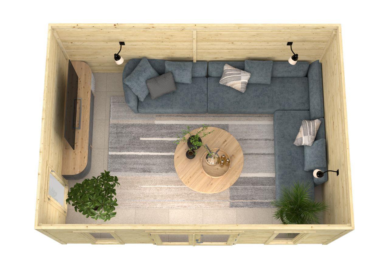 Havehus Middelfart 28 mm – 17 m² PETER-HOLMBERG