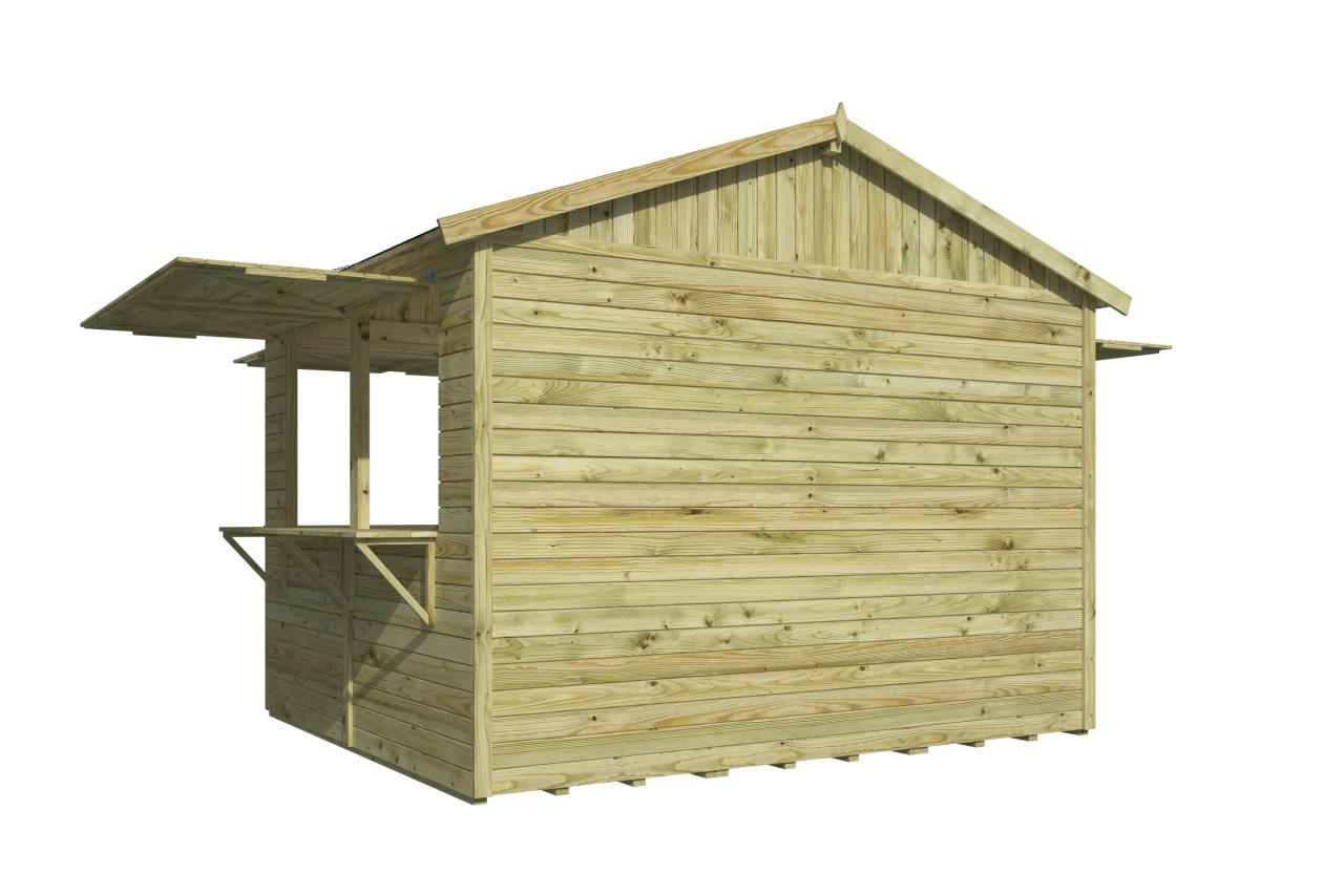 Salgsbod i Gran – 308 x 243 cm PETER-HOLMBERG