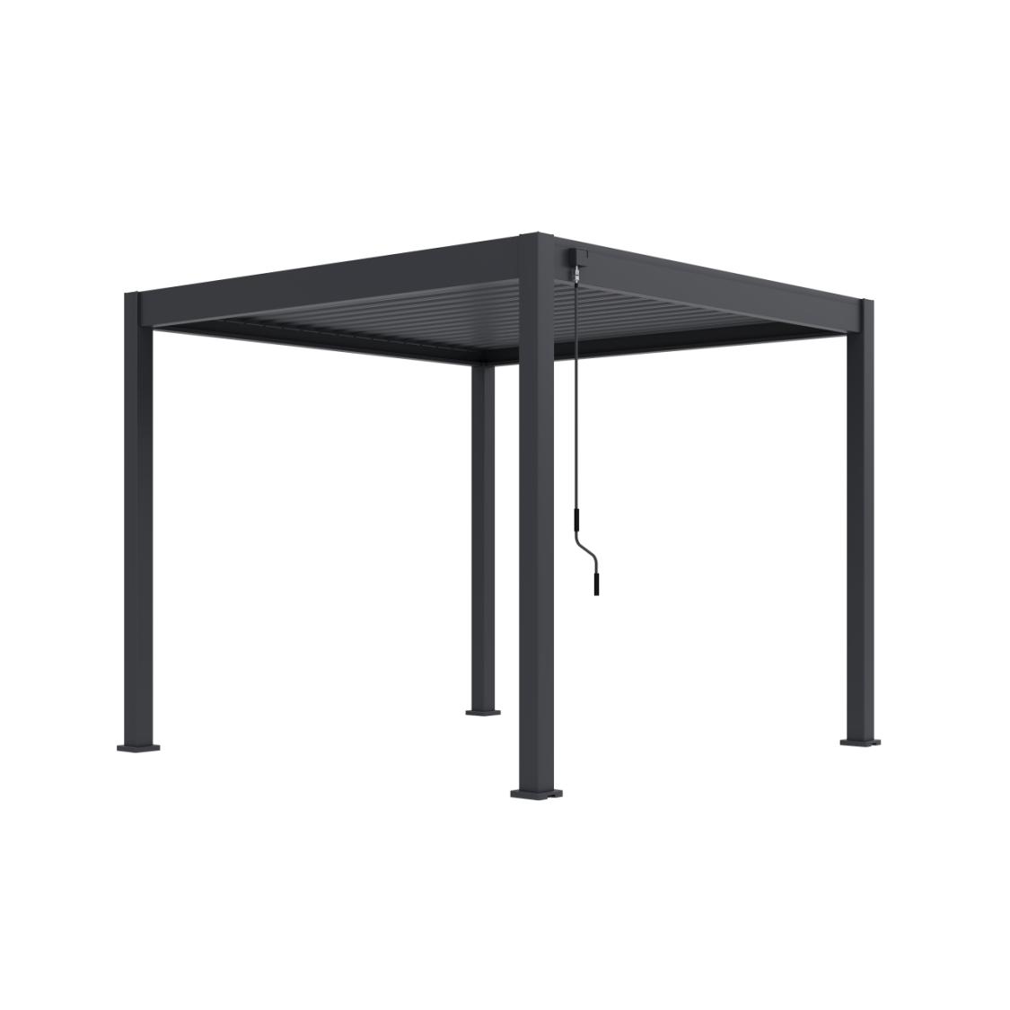 Pergola aluminium bredde 300 cm længde Varianter PETER-HOLMBERG 