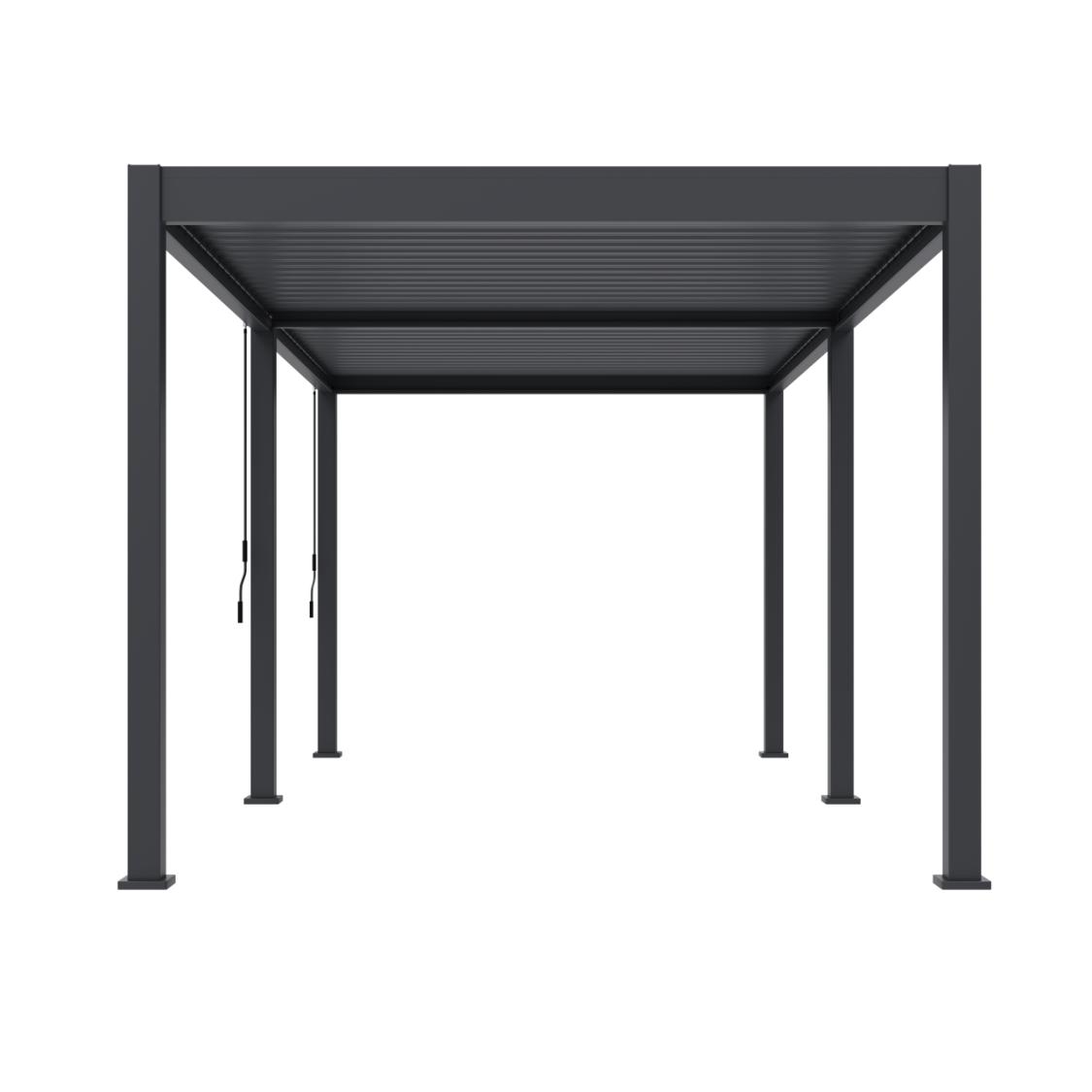 Pergola aluminium bredde 300 cm længde Varianter PETER-HOLMBERG 