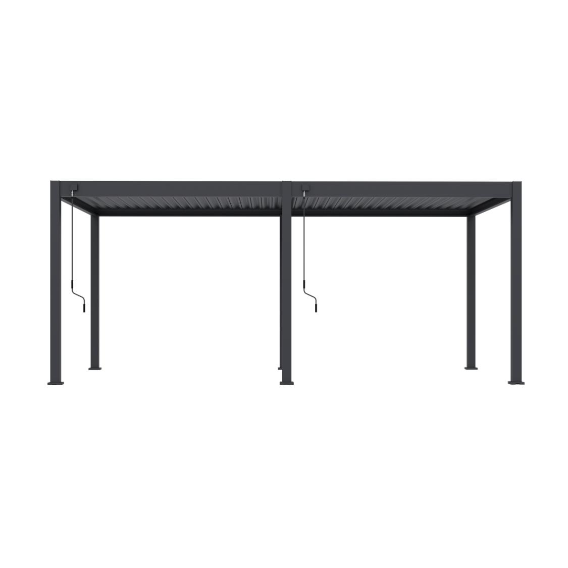 Pergola aluminium bredde 300 cm længde Varianter PETER-HOLMBERG 