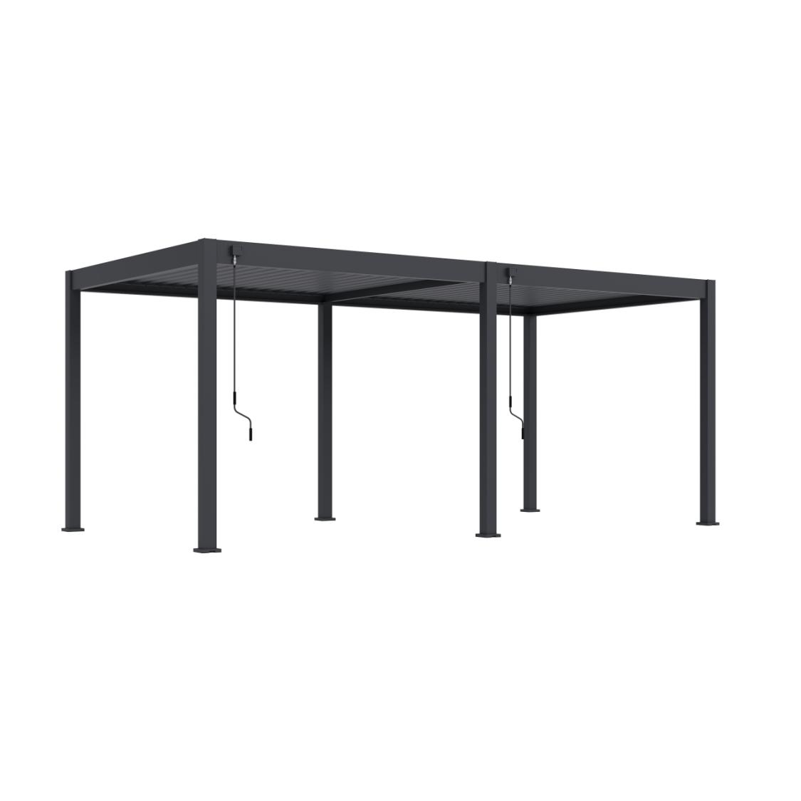 Pergola aluminium bredde 300 cm længde Varianter PETER-HOLMBERG 